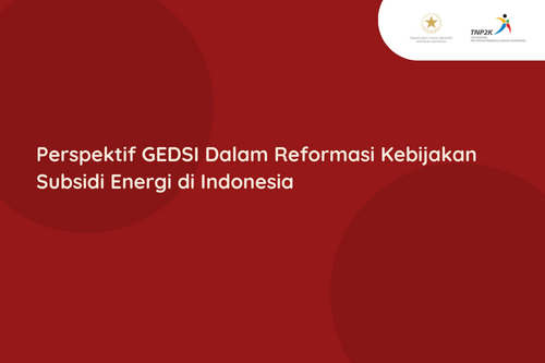 TNP2K | Perspektif GEDSI Dalam Reformasi Kebijakan Subsidi Energi Di ...